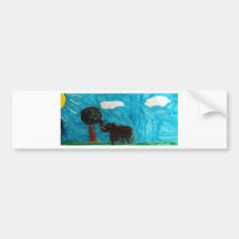 Asian Elephant Bumper Sticker