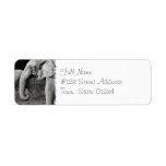 Asian Elephant Mailing Label