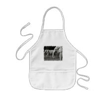 Asian Elephants Children's Smock Aprons