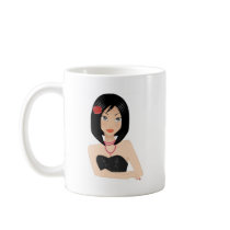 Asian Girl Mug