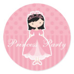 Asian Princess Party Sticker