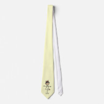 Asian Stick Figure Nurse T-shirts and Gifts Tie