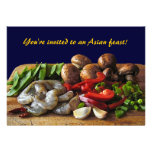 Asian Stir Fry Invitation