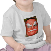 Asian traditional ceramic masks t-shirt
