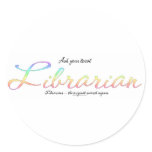 Ask a librarian stickers
