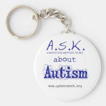 ASK about Autism Keychain