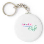 Ask Alice Keychain