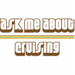 Ask Me About Cruising photo sculptures