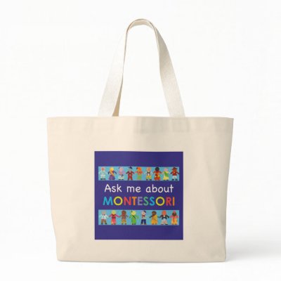 Ask me about MONTESSORI Canvas Bag by PeaceMontessori