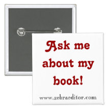 Ask Me About My Book--Button