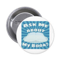 Ask Me About My Book Custom Style! buttons