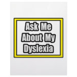 Ask Me About My Dyslexia Letterhead Template