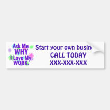 Ask Me Why Bumper Sticker