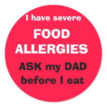 Ask my DAD before I eat