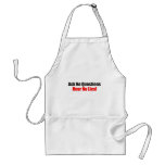 Ask no questions Hear No Lies Attitude Apron