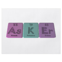 Asker-As-K-Er-Arsenic-Potassium-Erbium Personalized Flyer