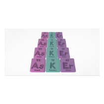 Asker-As-K-Er-Arsenic-Potassium-Erbium Photo Card Template