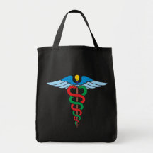 Äskulap Stab Asclepius staff Tasche