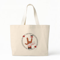 ASL I Love Sign CARDIOLOGY Bag