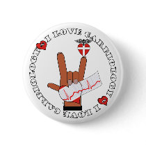 ASL I Love Sign CARDIOLOGY Button