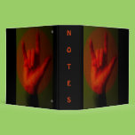 ASL Sign I Love you binders