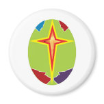 aslan green fridge magnet