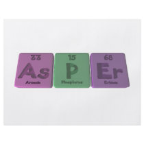 Asper-As-P-Er-Arsenic-Phosphorus-Erbium Flyer Design