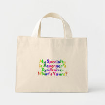 Asperger Specialty Canvas Bag
