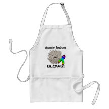 Asperger Syndrome Blows Awareness Design Aprons