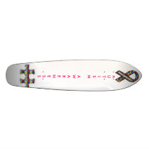 ASPERGERS, autism, AUTISMAWARENESS Skate Board Decks