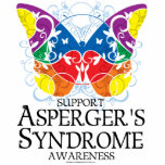 Asperger's Syndrome Butterfly Photo Cutouts