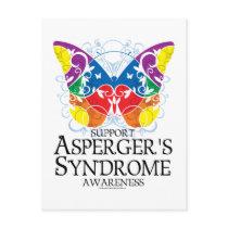 Asperger's Syndrome Butterfly Postcard