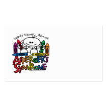 Asperger's Syndrome Crayons Business Cards