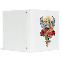 Asperger's Syndrome Dagger 3 Ring Binders