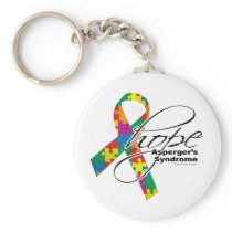 Asperger's Syndrome Hope 2 Keychain