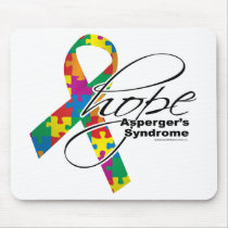 Asperger's Syndrome Hope 2 Mouse Pads
