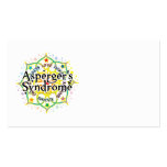 Asperger's Syndrome Lotus Business Card Templates