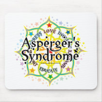Asperger's Syndrome Lotus Mousepads