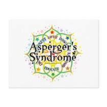 Asperger's Syndrome Lotus Post Card