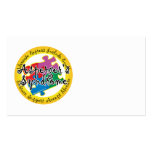 Asperger's Syndrome Puzzle Pin Business Card Templates