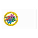Asperger's Syndrome Puzzle Pin business cards