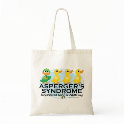 Asperger's Syndrome Ugly Duckling Bag by fightcancertees