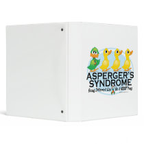 Asperger's Syndrome Ugly Duckling 3 Ring Binder