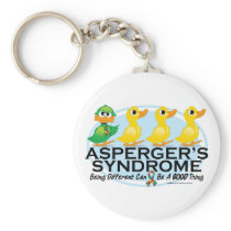 Asperger's Syndrome Ugly Duckling Key Chain