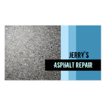 Asphalt Repair Business Cards