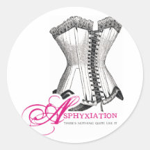 Asphyxiation - There's Nothing Quite Like It Round Sticker