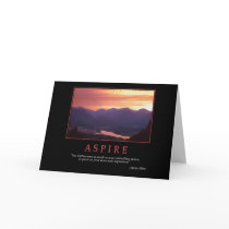 Aspire Greeting Card