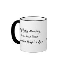 Ass Kicking Flying Monkey Mug