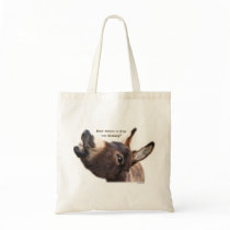 Ass Kiss Donkey Tote Bag