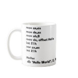 Assembler Mug HelloWorld!